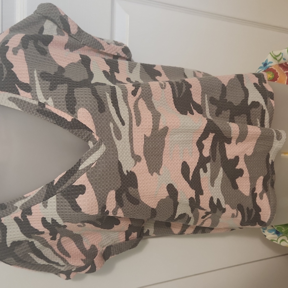 Fun camo shirt great with jeans